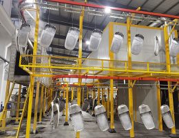 tänavavalgusti maalimine